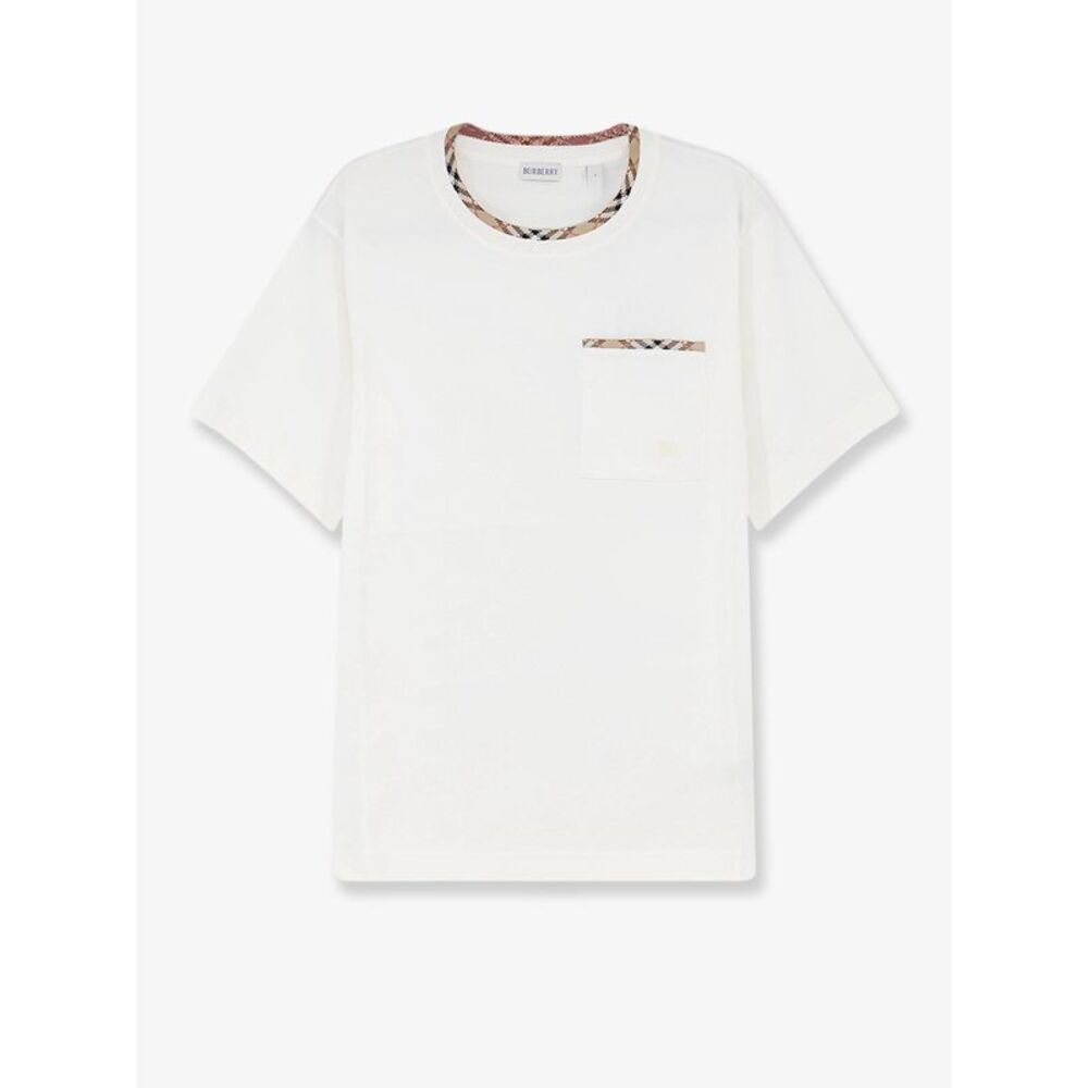 Burberry Men Ryan Biologic Cotton T-Shirt